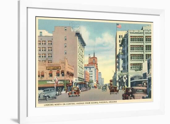 Downtown Phoenix, Arizona-null-Framed Premium Giclee Print