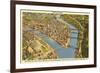 Downtown Pittsburgh, Pennsylvania-null-Framed Premium Giclee Print