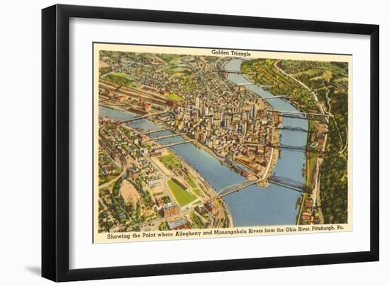 Downtown Pittsburgh, Pennsylvania-null-Framed Art Print