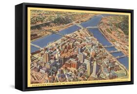 Downtown Pittsburgh, Pennsylvania-null-Framed Stretched Canvas