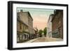 Downtown Poughkeepsie-null-Framed Art Print