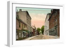 Downtown Poughkeepsie-null-Framed Art Print