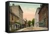 Downtown Poughkeepsie-null-Framed Stretched Canvas