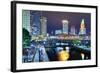 Downtown Providence, Rhode Island, Usa.-SeanPavonePhoto-Framed Photographic Print