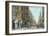 Downtown Providence, Rhode Island-null-Framed Art Print