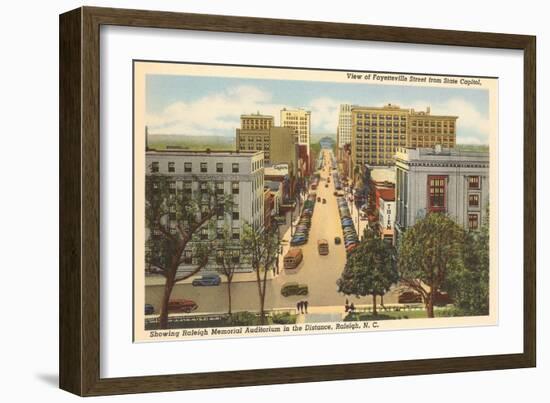 Downtown Raleigh, North Carolina-null-Framed Art Print