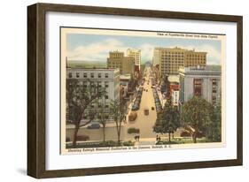 Downtown Raleigh, North Carolina-null-Framed Art Print