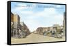Downtown Red Lodge, Montana-null-Framed Stretched Canvas
