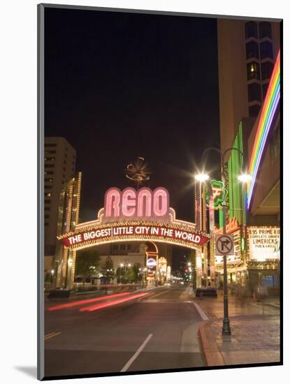 Downtown, Reno, Nevada-Chuck Haney-Mounted Photographic Print