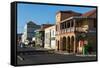 Downtown Roseau Capital of Dominica, West Indies, Caribbean, Central America-Michael Runkel-Framed Stretched Canvas