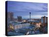 Downtown San Antonio, Texas, USA-Walter Bibikow-Stretched Canvas