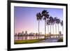 Downtown San Diego at Dawn Usa-null-Framed Premium Giclee Print