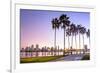 Downtown San Diego at Dawn Usa-null-Framed Premium Giclee Print