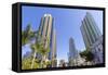 Downtown San Diego, California-f8grapher-Framed Stretched Canvas