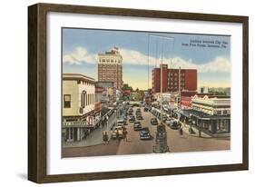 Downtown Sarasota, Florida-null-Framed Art Print