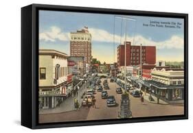 Downtown Sarasota, Florida-null-Framed Stretched Canvas