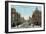 Downtown, Sayre, Pennsylvania-null-Framed Art Print