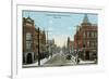 Downtown, Sayre, Pennsylvania-null-Framed Premium Giclee Print