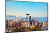Downtown Seattle as Seen from the Kerry Park-photo.ua-Mounted Photographic Print