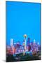 Downtown Seattle Cityscape with Space Needle-photo.ua-Mounted Photographic Print