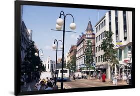 Downtown Shopping Area, Belfast, Ulster, Northern Ireland, United Kingdom-Charles Bowman-Framed Photographic Print