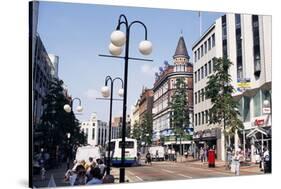 Downtown Shopping Area, Belfast, Ulster, Northern Ireland, United Kingdom-Charles Bowman-Stretched Canvas