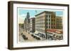 Downtown Sioux City, Iowa-null-Framed Art Print