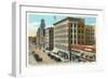 Downtown Sioux City, Iowa-null-Framed Art Print