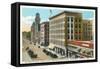 Downtown Sioux City, Iowa-null-Framed Stretched Canvas