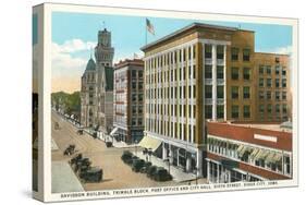 Downtown Sioux City, Iowa-null-Stretched Canvas