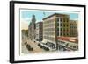 Downtown Sioux City, Iowa-null-Framed Art Print