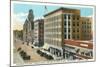 Downtown Sioux City, Iowa-null-Mounted Art Print