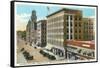Downtown Sioux City, Iowa-null-Framed Stretched Canvas