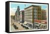 Downtown Sioux City, Iowa-null-Framed Stretched Canvas