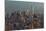 Downtown Skyline 12-Richard Silver-Mounted Photographic Print