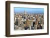 Downtown skyline at dawn, Tokyo, Japan-Keren Su-Framed Photographic Print