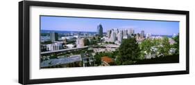 Downtown Skyline, Cincinnati, Hamilton County, Ohio, USA-null-Framed Photographic Print