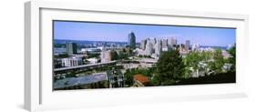 Downtown Skyline, Cincinnati, Hamilton County, Ohio, USA-null-Framed Photographic Print