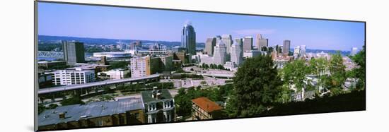 Downtown Skyline, Cincinnati, Hamilton County, Ohio, USA-null-Mounted Photographic Print