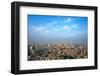 Downtown skyline dominated by Tokyo Tower, Tokyo, Japan-Keren Su-Framed Photographic Print