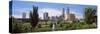 Downtown Skyline from Centennial Park, Tulsa, Oklahoma, USA 2012-null-Stretched Canvas