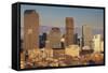 Downtown Skyline from Cheesman Park, Denver, Colorado, USA-Walter Bibikow-Framed Stretched Canvas