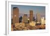 Downtown Skyline from Cheesman Park, Denver, Colorado, USA-Walter Bibikow-Framed Photographic Print