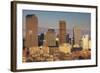 Downtown Skyline from Cheesman Park, Denver, Colorado, USA-Walter Bibikow-Framed Photographic Print