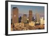 Downtown Skyline from Cheesman Park, Denver, Colorado, USA-Walter Bibikow-Framed Photographic Print