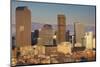 Downtown Skyline from Cheesman Park, Denver, Colorado, USA-Walter Bibikow-Mounted Photographic Print