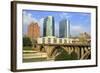 Downtown Skyline, Knoxville, Tennessee, United States of America, North America-Richard Cummins-Framed Photographic Print