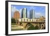 Downtown Skyline, Knoxville, Tennessee, United States of America, North America-Richard Cummins-Framed Photographic Print