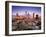 Downtown Skyline of Atlanta, Georgia, USA-Walter Bibikow-Framed Photographic Print