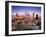 Downtown Skyline of Atlanta, Georgia, USA-Walter Bibikow-Framed Photographic Print